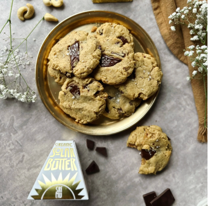 Chocolate Chunk Cookies w/ Solar Butter